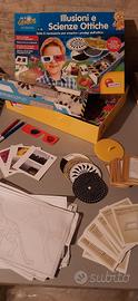 Kit scientifico "Illusioni e scienze ottiche"
