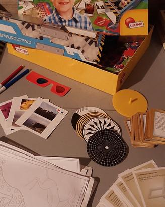 Kit scientifico "Illusioni e scienze ottiche"