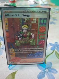 Lt.Surge rara illustrazione speciale