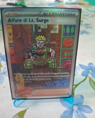 Lt.Surge rara illustrazione speciale