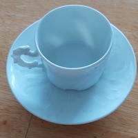 Tazzine da caffè e piattini vintage Giraud Limoges