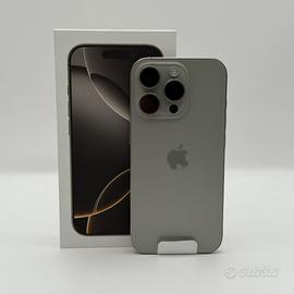 Iphone 16 pro 256gb titanium