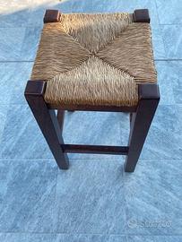 Sgabello in legno