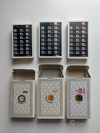 Collezione 3 mazzi Carte SIP Modiano