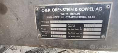 Escavatore cingolato