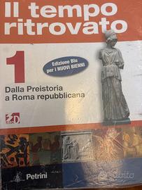 Libro di storia Il tempo ritrovato
