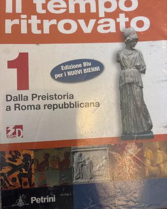Libro di storia Il tempo ritrovato