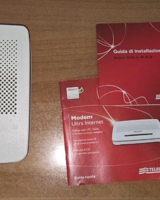 Modem Router TIM DSL-FIBRA WiFi MBCIT647ERVD