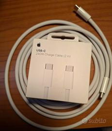 Apple Cavo 2mt 240w ORIGINALE 