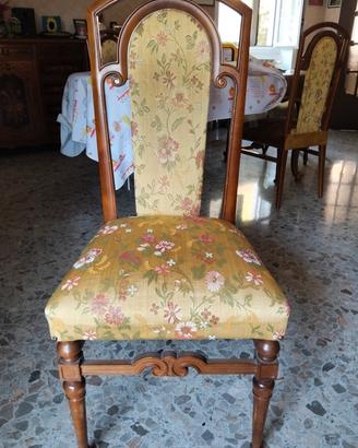 6 Sedie legno