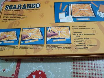 Scatola Gioco Scarabeo