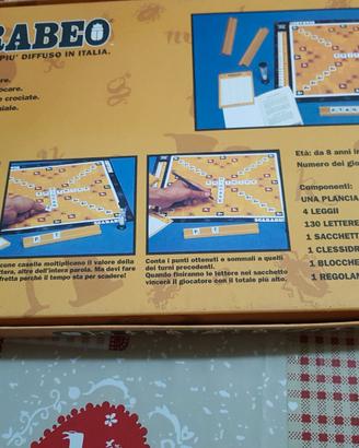 Scatola Gioco Scarabeo