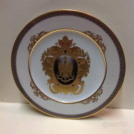 Piatto Finzi in oro zecchino