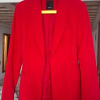 Elegante blazer Rosso