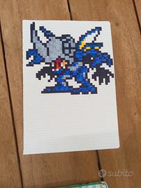 Pixel art Digimon 