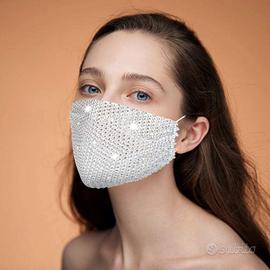Mascherina Scintillio con Strass