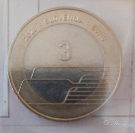 Slovenia Moneta Commemorativa 3 Euro 