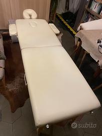 Lettino da massaggi e trattamenti estetici
