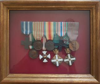 Quadro Medagliere Regio Esercito Italiano