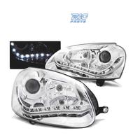 FARI LUCE DIURNA VOLKSWAGEN GOLF 5 CROMATI