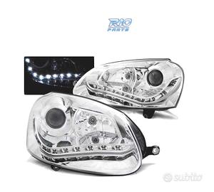 FARI LUCE DIURNA VOLKSWAGEN GOLF 5 CROMATI