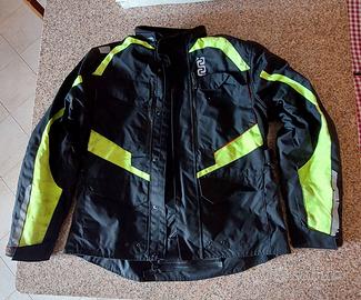 Giacca uomo moto con imbottitura e protezioni