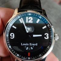 Louis Erard 1931 Dual Time orologio da uomo ref 8 