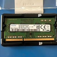 4GB Ram DDR3 - 1Rx8 PC3L - 12800S Samsung