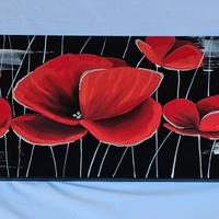 Quadro moderno dipinto a mano