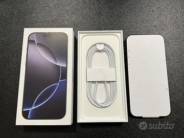 iPhone 16 Pro Max 512GB, 100% Betteria