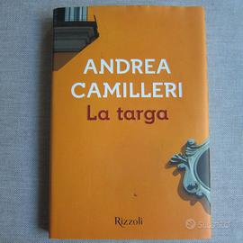Libro La Targa Andrea Camilleri 1 Ed. RIzzoli 2015
