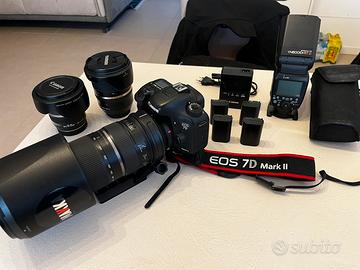 Canon 7DII+10/22+24/70+150/600+ flash