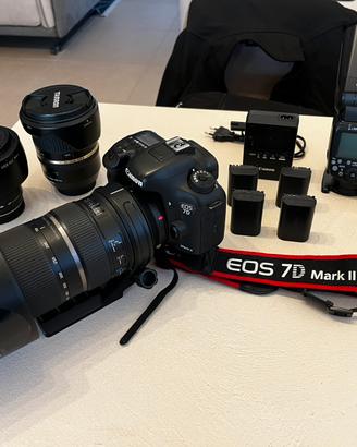Canon 7DII+10/22  +24/70(VENDUTO)+150/600(VENDUTO)
