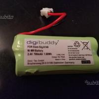 Batteria di ricambio x Gigaset A120/ AS140 e altri