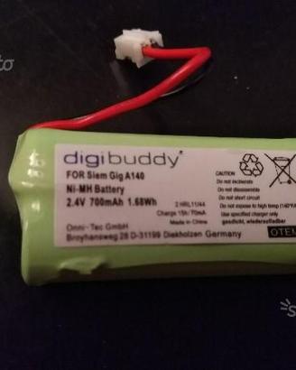 Batteria di ricambio x Gigaset A120/ AS140 e altri