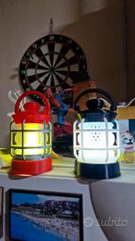 Lanterna Vintage Moderna con Lumino LED