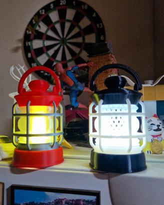 Lanterna Vintage Moderna con Lumino LED