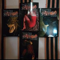 4 libri della serie "I diari delle streghe" 