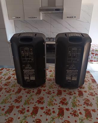 Coppia Casse Attive Behringer Eurolive B112MP3 (10