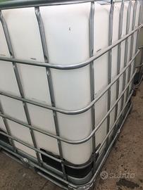 Cisterne da 1000 litri per raccolta acqua