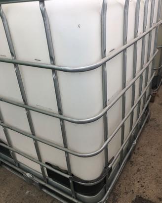 Cisterne da 1000 litri per raccolta acqua