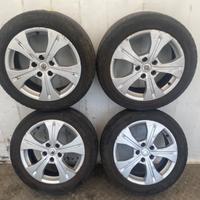 4 CERCHI IN LEGA 17 POLLICI RENAULT SCENIC 3 X-MOD