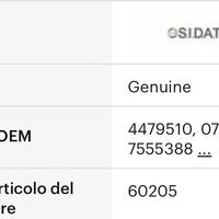 Bloccasterzo sidat 60205  nuovo con scatola