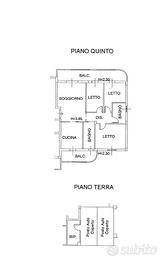 Sestu piano alto lumininosto quadrivano