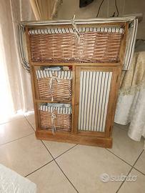 Asse da stiro in legno