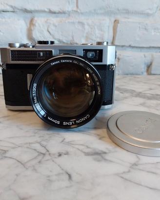 Canon Dream Lens 50mm f/0,95 con Canon 7