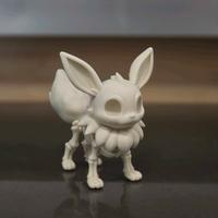 eevee scheletro