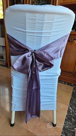 fiocchi lilla per addobbi matrimonio o festa