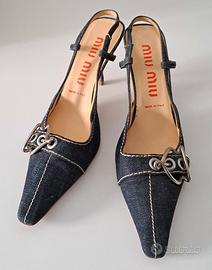 sandalo vintage Miu Miu