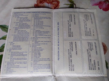 Ciclomotore piaggio a tre ruote cilindrata 50 usat